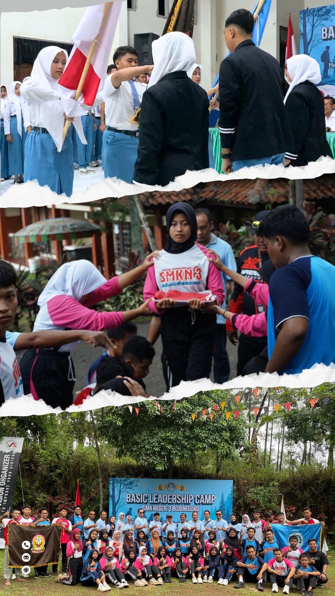 LDKS 2024 SMK Negeri 3 Bojonegoro - Mencetak Pemimpin OSIS Aktif, Kreatif, dan Berdaya Saing